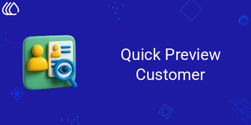 Quick Preview Customer | INKERP